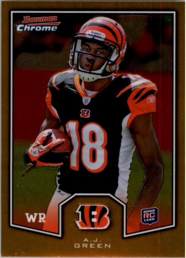2011 Bowman Chrome Rookie Preview Inserts #BCR8 A.J. Green
