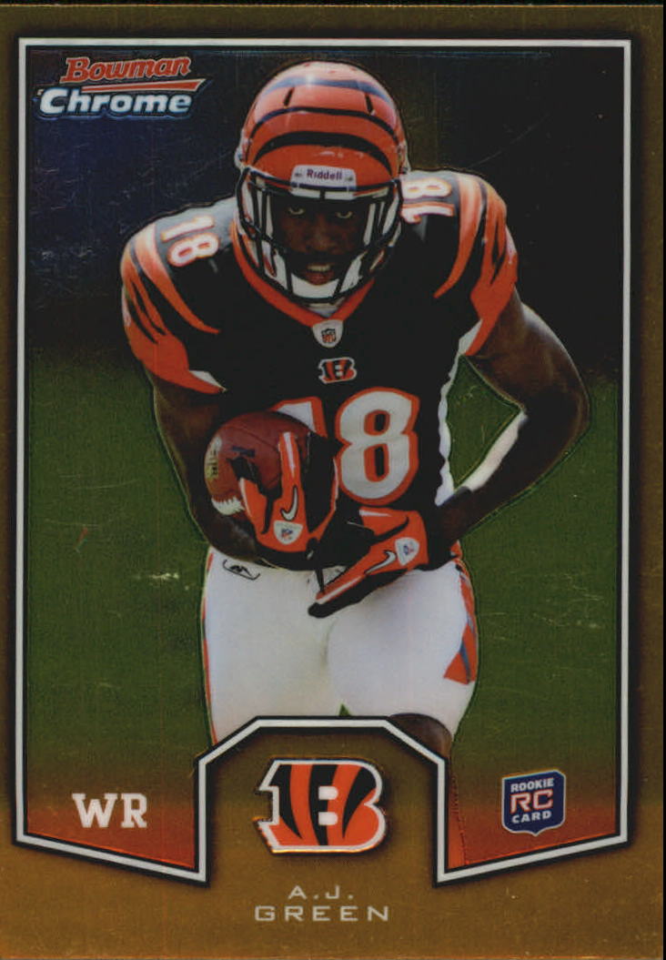 2011 Bowman Chrome Rookie Preview Inserts #BCR23 A.J. Green