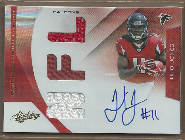 Julio Jones Cards, Rookie Cards and Autographed Memorabilia Guide