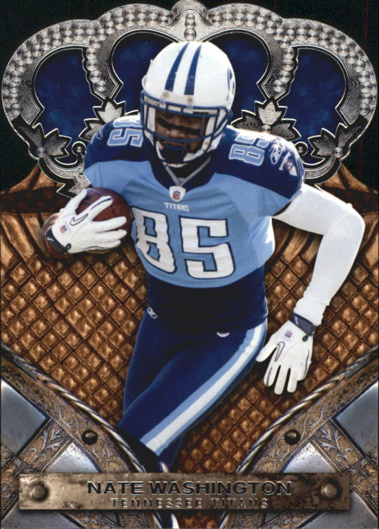 2011 Panini Gridiron Gear Silver X's #52 Nate Washington - NM-MT -  Birmingham Sports Cards