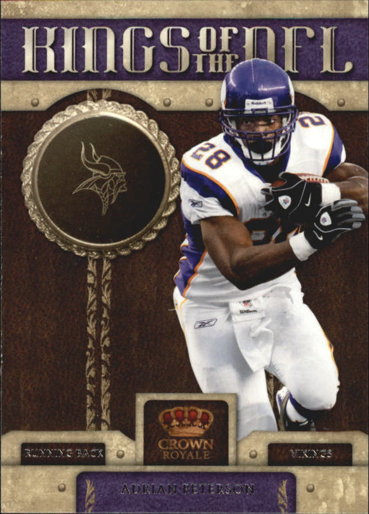 2011 Crown Royale Kings of the NFL #12 Adrian Peterson