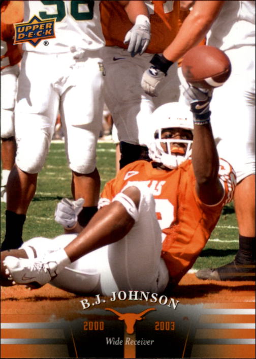 2011 Upper Deck Texas #72 B.J. Johnson