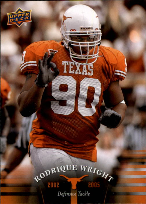 2011 Upper Deck Texas #75 Rodrique Wright