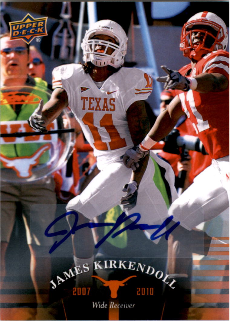 2011 Upper Deck Texas Autographs #79 James Kirkendoll