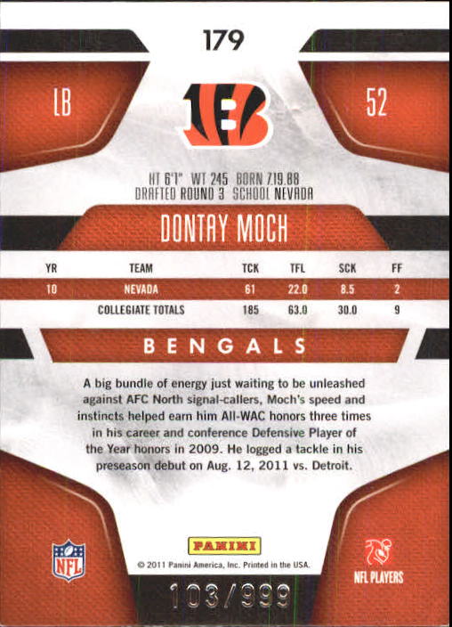 2011 Certified Football Rookie Card RC Singles xxx/999 - You Choose - Picture 26 of 92