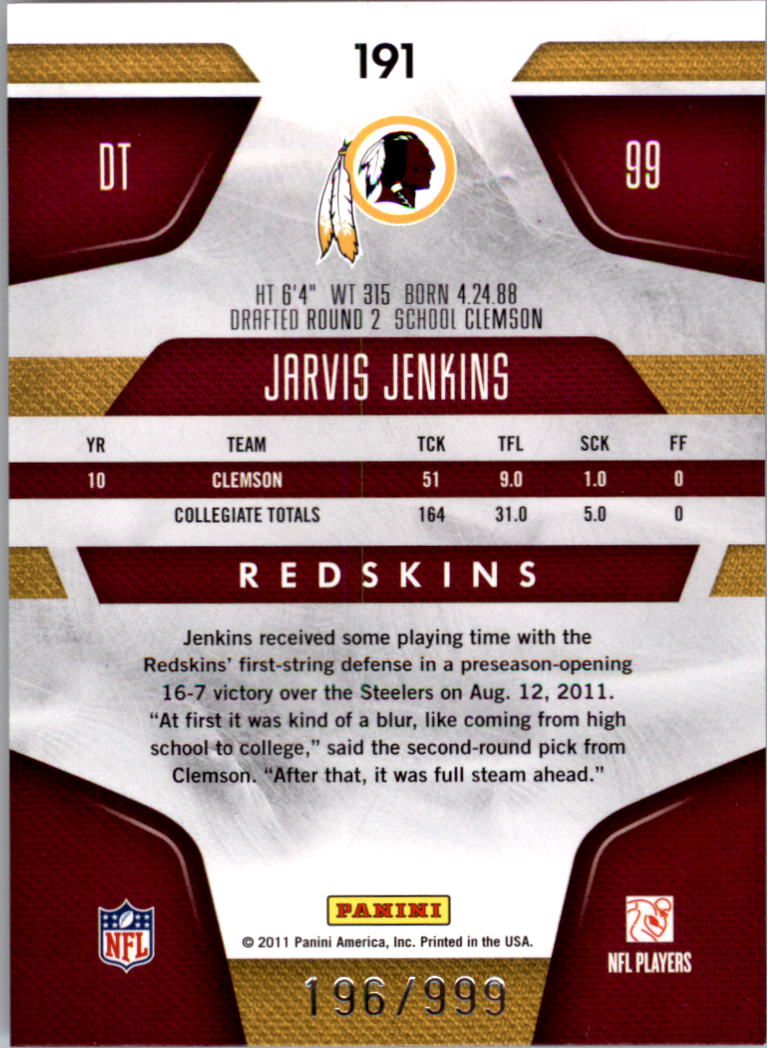 2011 Certified Football Rookie Card RC Singles xxx/999 - You Choose - Picture 36 of 92