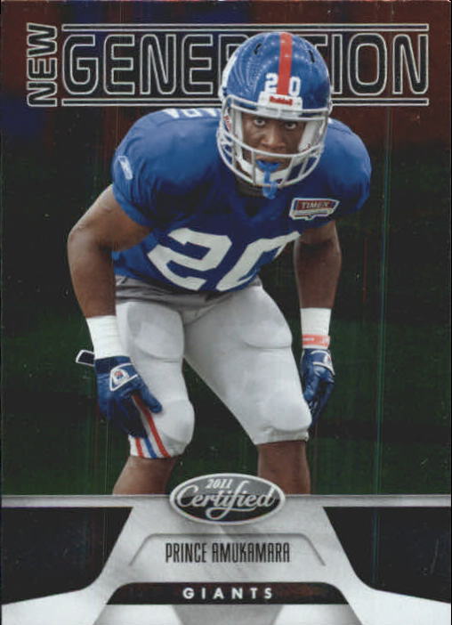2011 Certified #224 Prince Amukamara RC