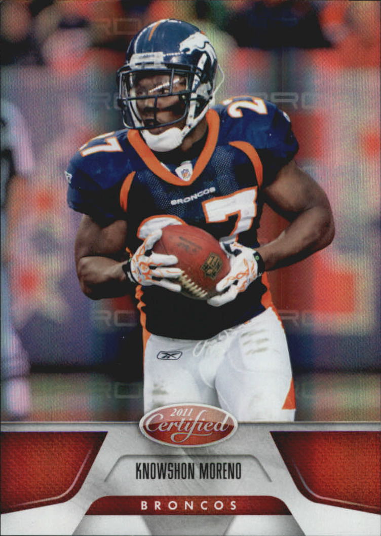 2011 Certified Mirror Red #46 Knowshon Moreno