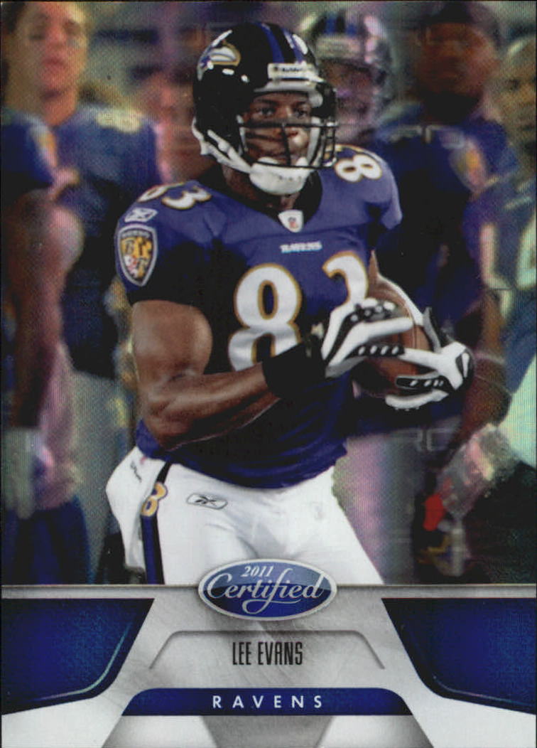 2011 Certified Mirror Blue #17 Lee Evans