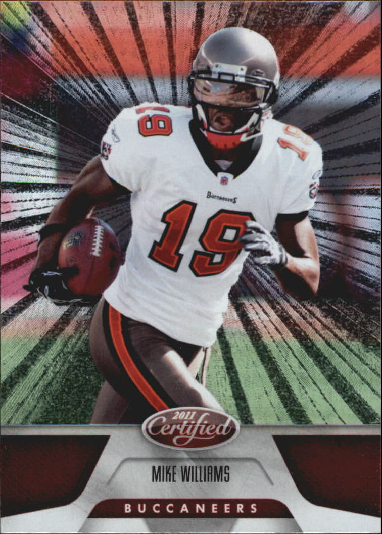 2011 Certified Platinum Red #141 Mike Williams