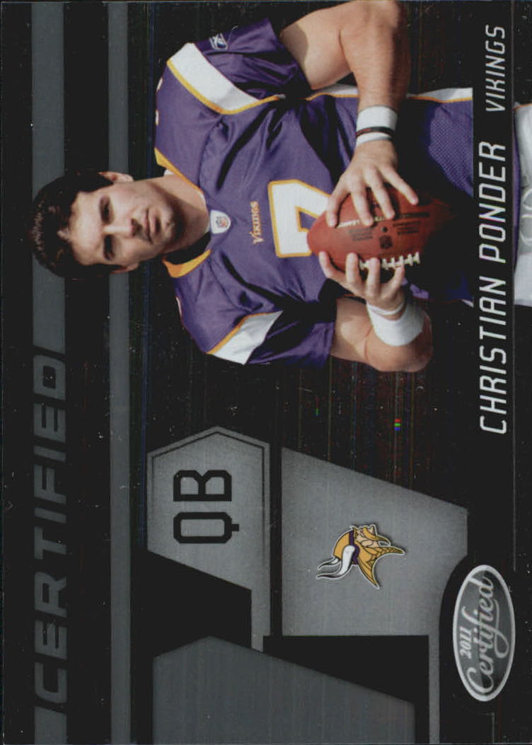 2011 Certified Certified Potential #8 Christian Ponder