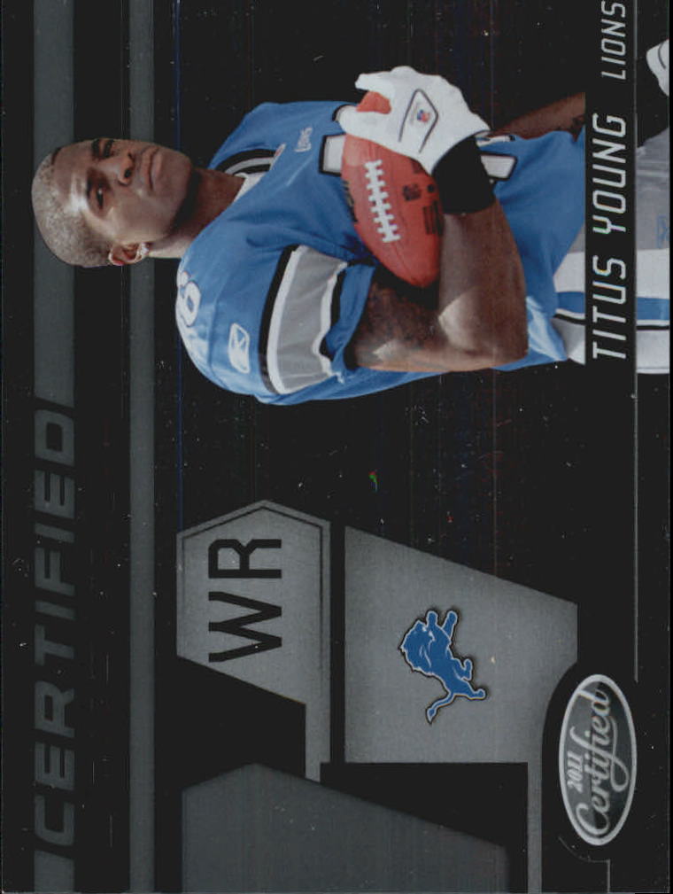 2011 Certified Certified Potential #33 Titus Young