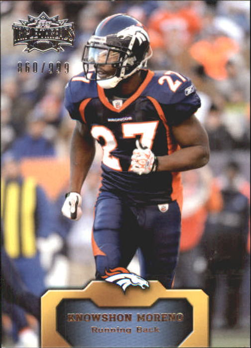 2011 Topps Triple Threads #69 Knowshon Moreno
