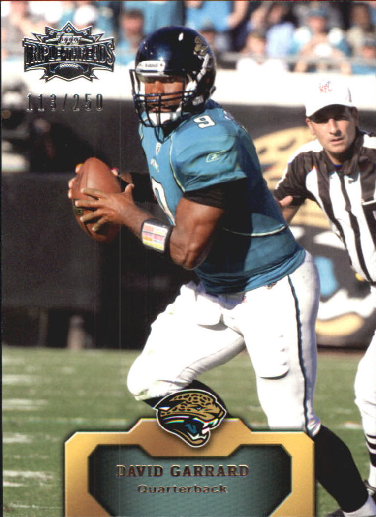 2011 Topps Triple Threads Emerald #46 David Garrard