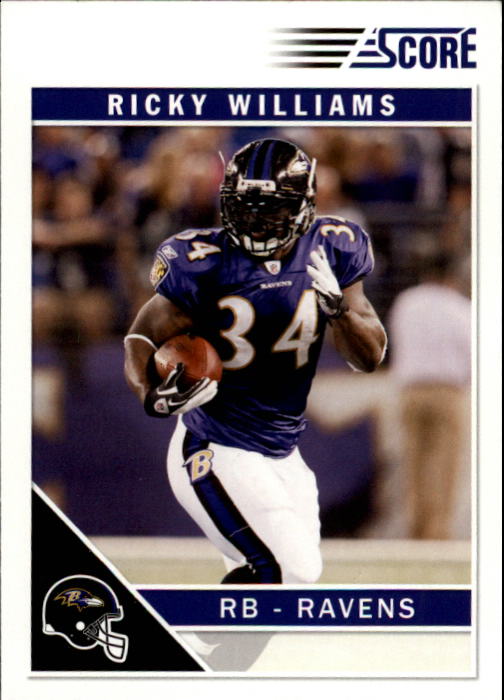 2011 Score Factory Set Updates #157 Ricky Williams/Ravens photo