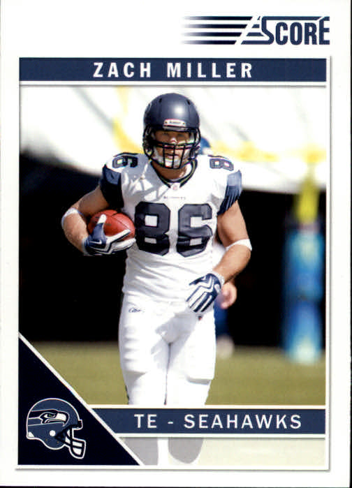 2011 Score Factory Set Updates #217 Zach Miller/Seahawks photo