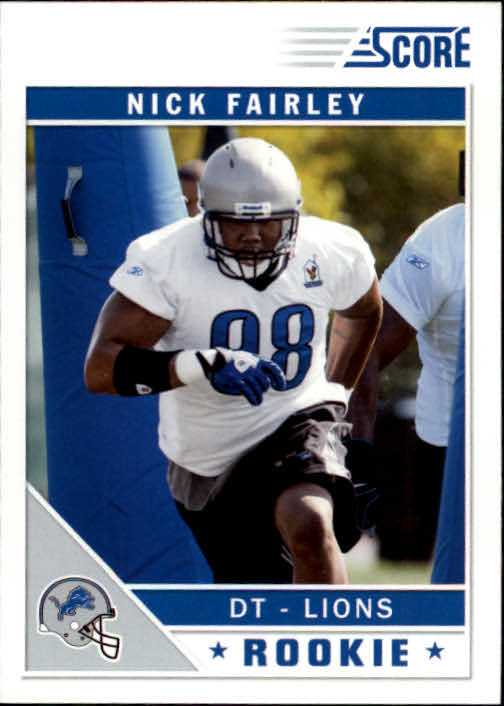 2011 Score Factory Set Updates #368 Nick Fairley