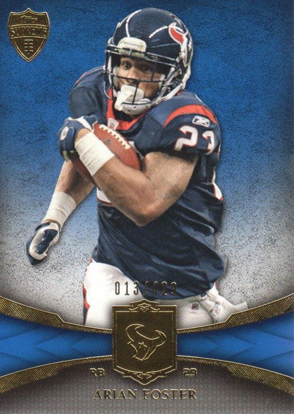 2011 Topps Supreme #22 Arian Foster