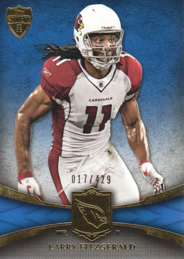 2011 Topps Supreme #53 Larry Fitzgerald