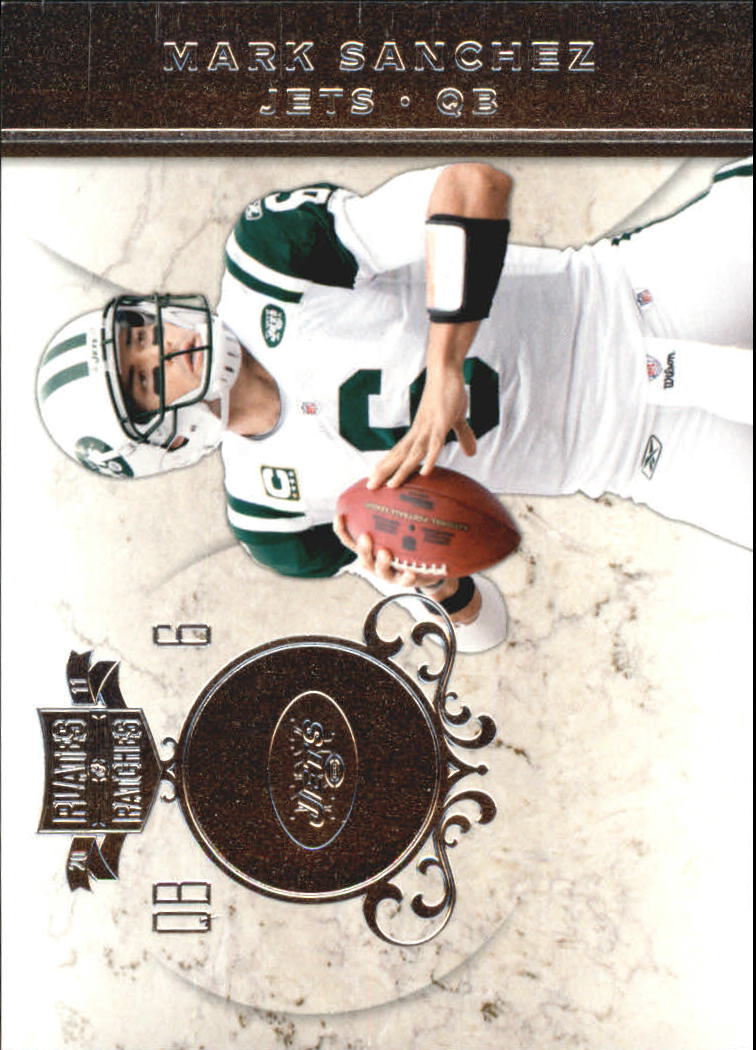 2011 Panini Plates and Patches Silver #45 Mark Sanchez