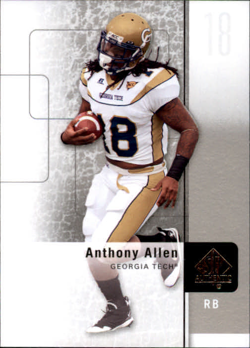 2011 SP Authentic #16 Anthony Allen