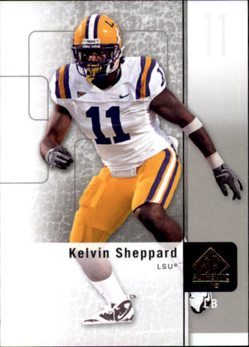 2011 SP Authentic #32 Kelvin Sheppard