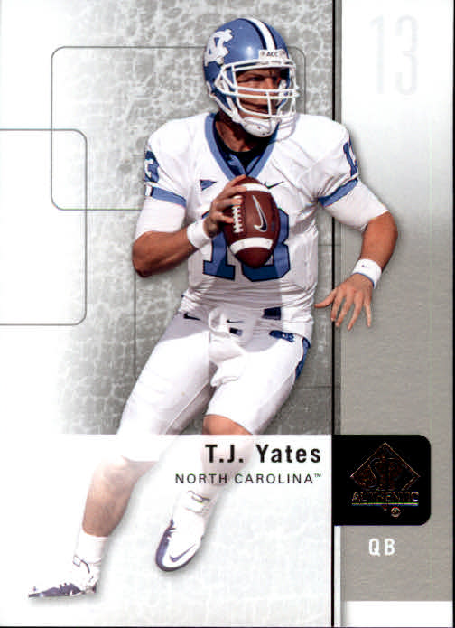 2011 SP Authentic #52 T.J. Yates