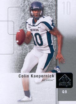 2011 SP Authentic #72 Colin Kaepernick