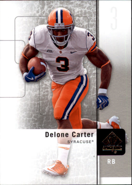 2011 SP Authentic #75 Delone Carter