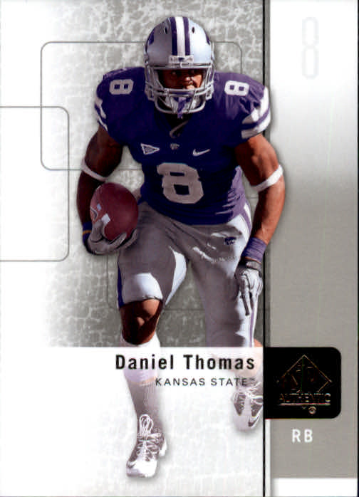 2011 SP Authentic #80 Daniel Thomas