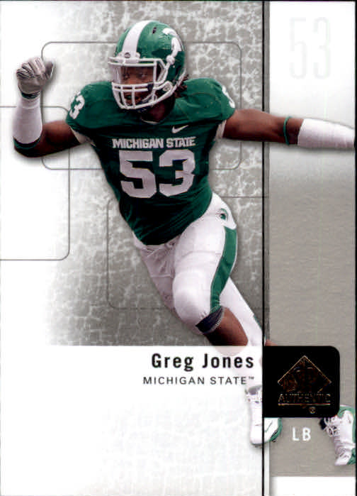 2011 SP Authentic #82 Greg Jones