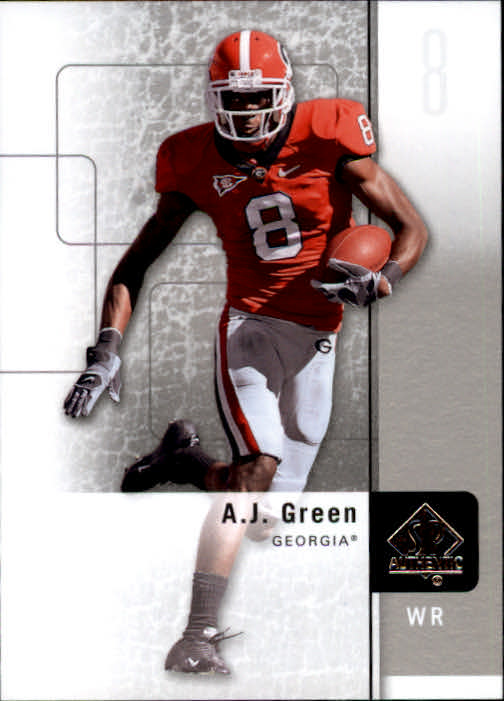 2011 SP Authentic #89 A.J. Green