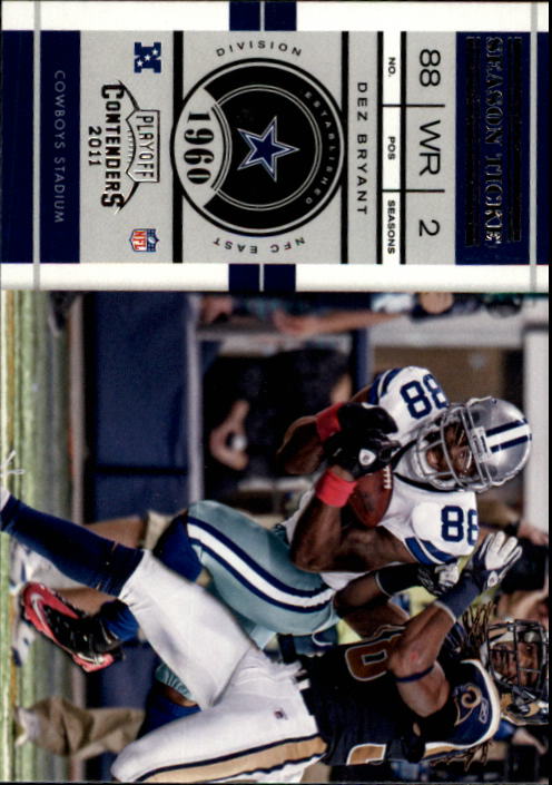 2011 Playoff Contenders #51 Dez Bryant