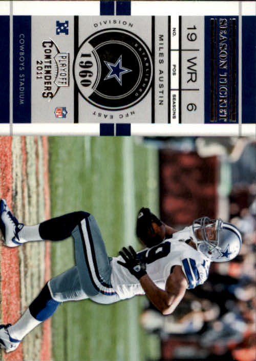 2011 Playoff Contenders #53 Miles Austin