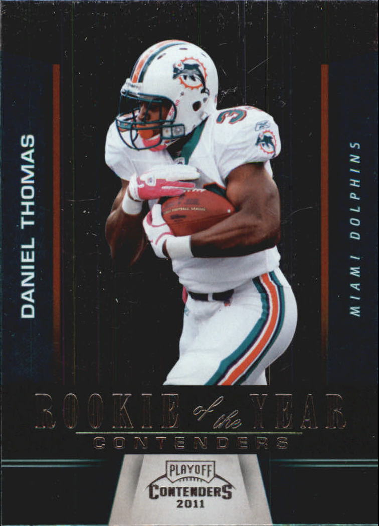 2011 Playoff Contenders ROY Contenders #6 Daniel Thomas