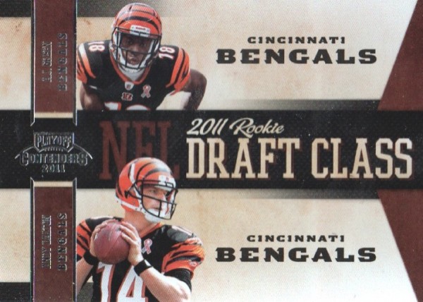 2011 Playoff Contenders Draft Class #2 A.J. Green/Andy Dalton