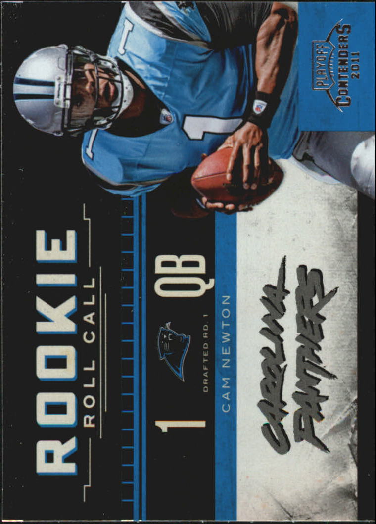 2011 Playoff Contenders Rookie Roll Call #3 Cam Newton