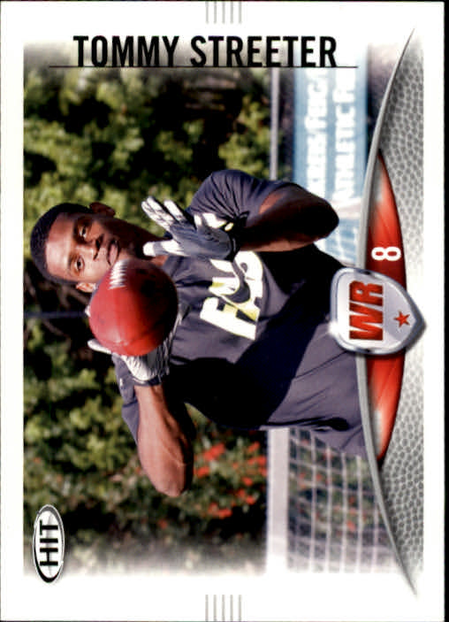2012 SAGE HIT #18 Tommy Streeter