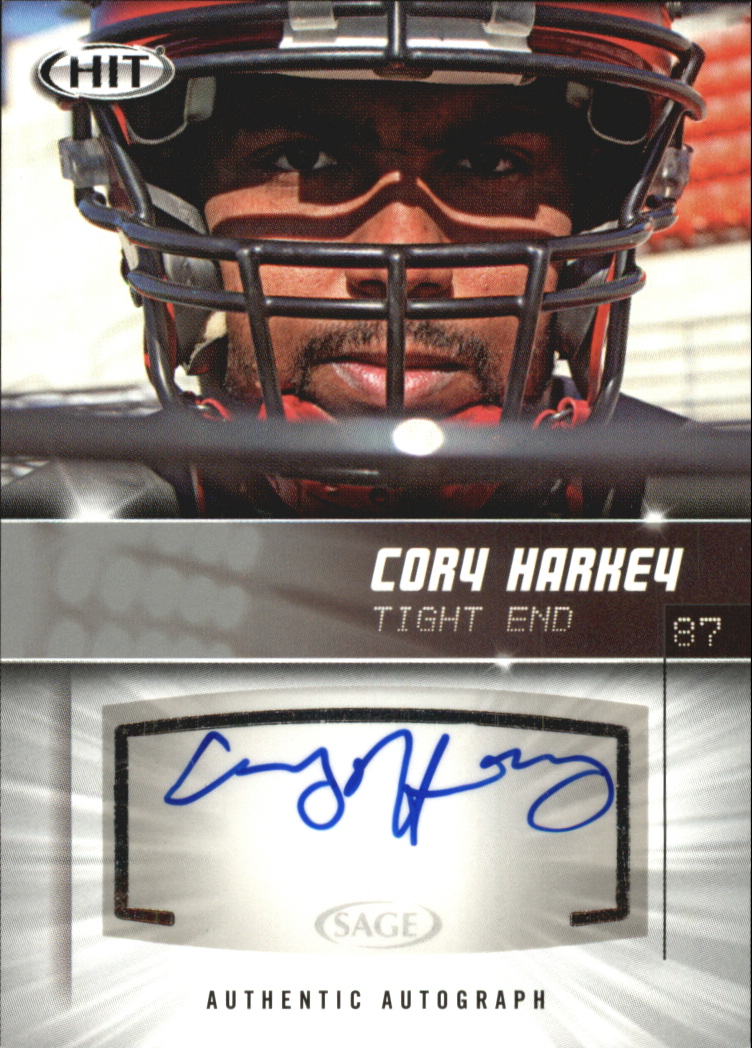 2012 SAGE HIT Autographs #A87 Cory Harkey