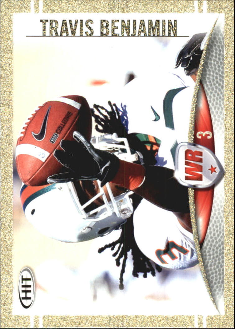 2012 SAGE HIT Gold #84 Travis Benjamin