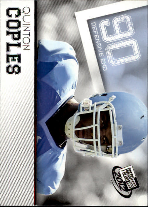 2012 Press Pass #7 Quinton Coples