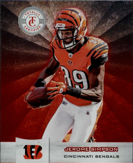 2011 Totally Certified #19 Jerome Simpson
