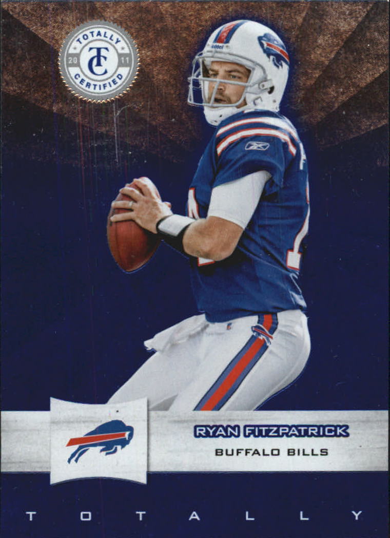 2011 Totally Certified Blue #2 Ryan Fitzpatrick