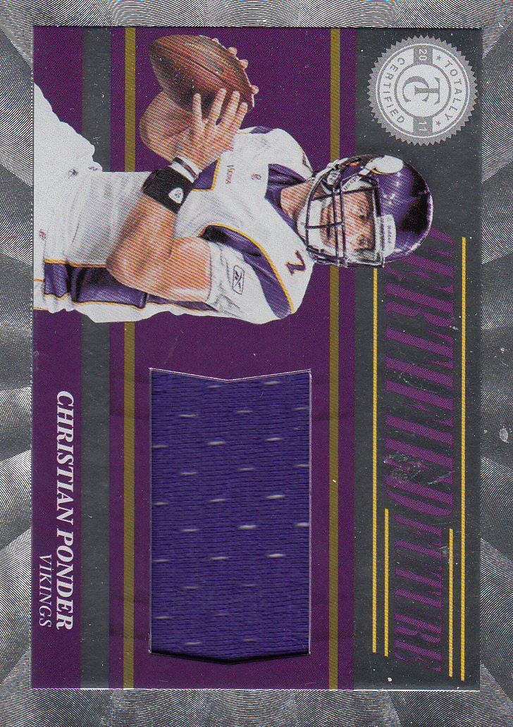 2011 Totally Certified Future Materials #12 Christian Ponder