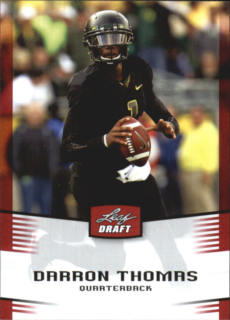2012 Leaf Draft #11 Darron Thomas