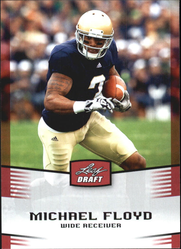 2012 Leaf Draft #35 Michael Floyd