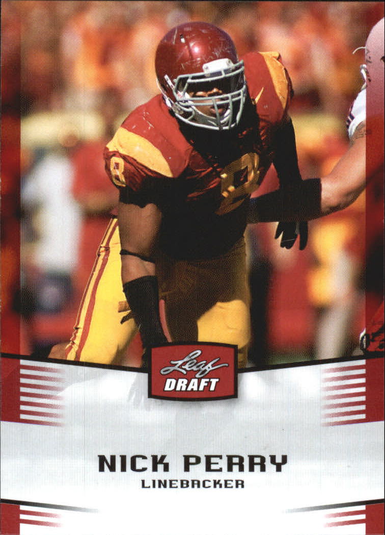 2012 Leaf Draft #38 Nick Perry