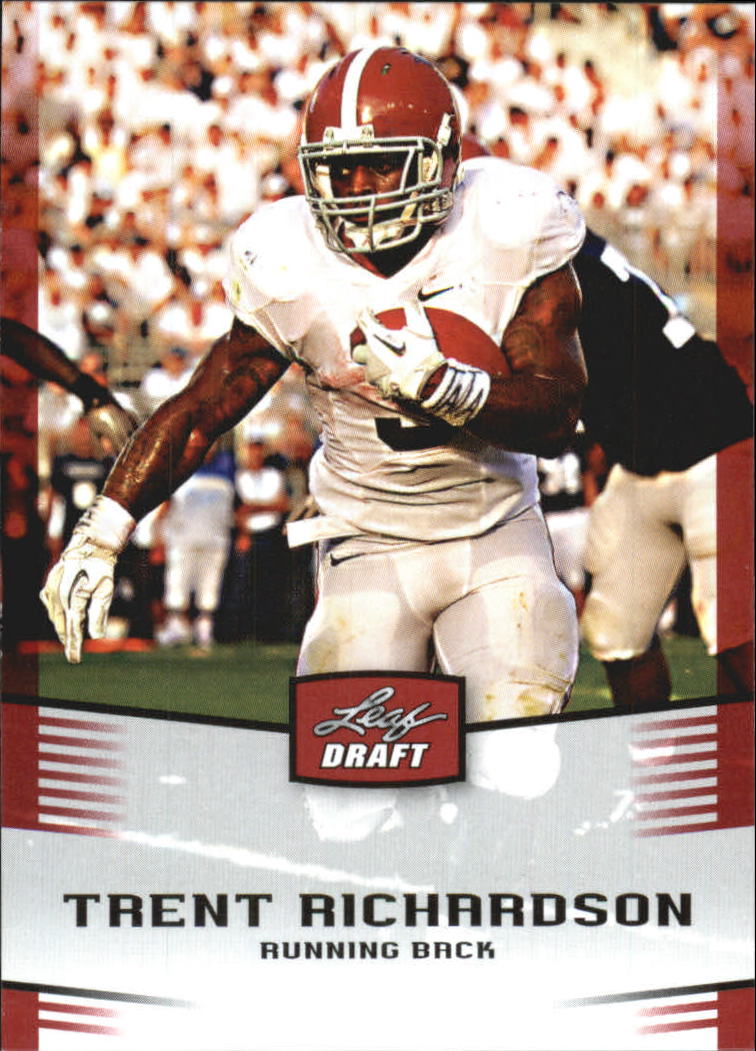 2012 Leaf Draft #49 Trent Richardson