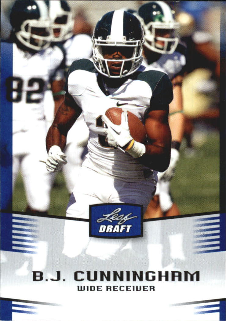 2012 Leaf Draft Blue #4 B.J. Cunningham