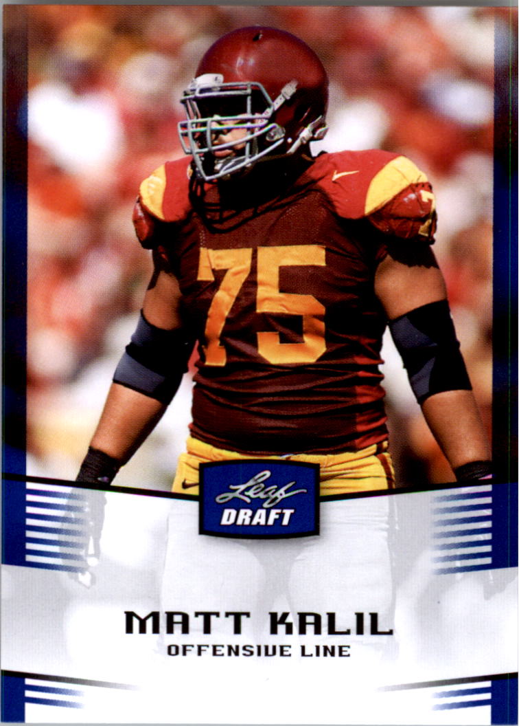 2012 Leaf Draft Blue #33 Matt Kalil